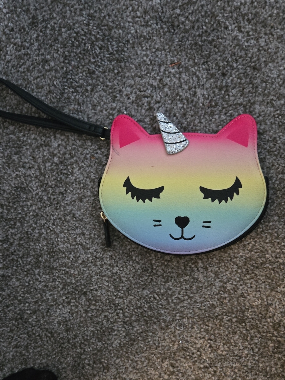 Betsey Johnson Unicorn Cat Wristlet
